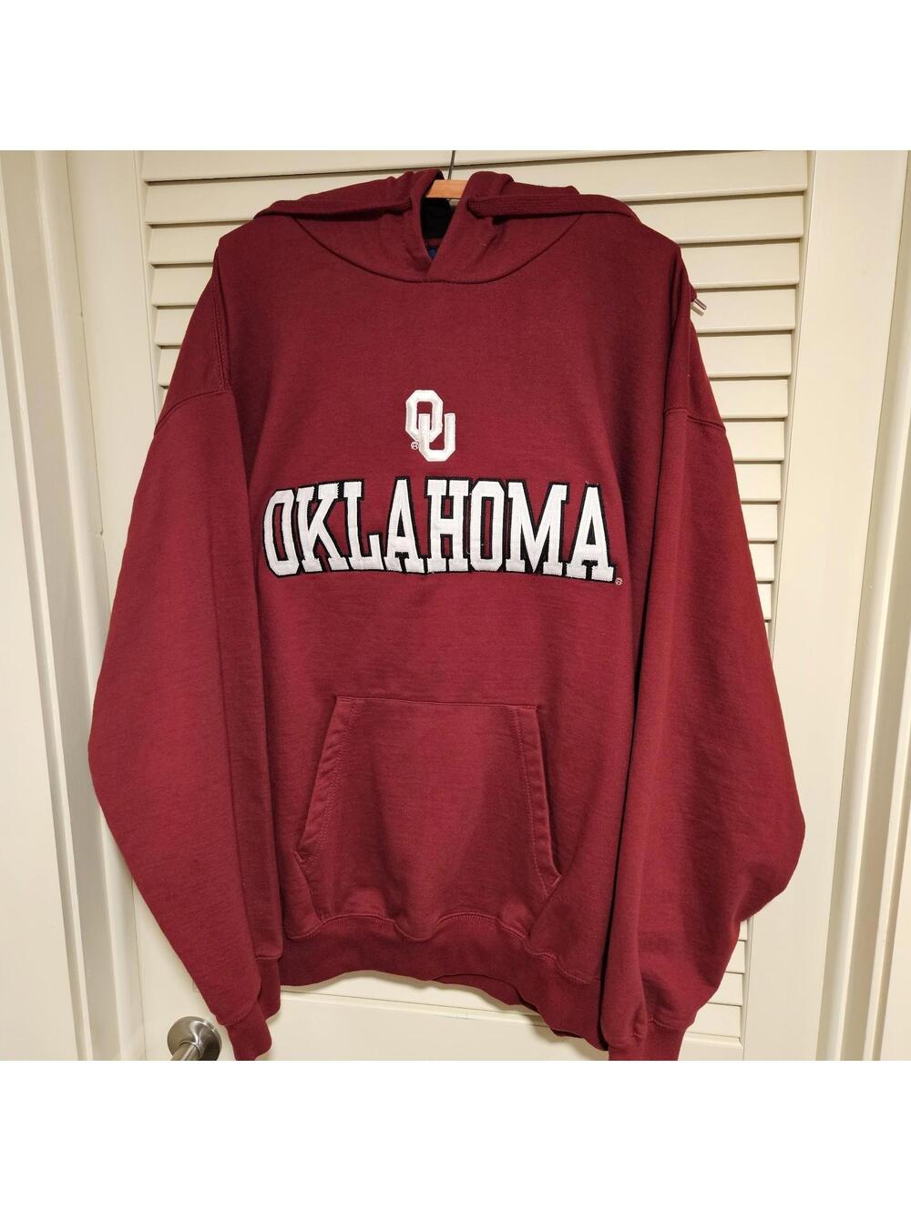 Oklahoma University Men's Hoodie Size XL